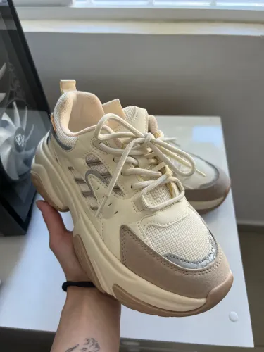 Tênis Anacapri Chunky Vivi Branco E Azul