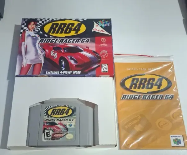 N64 - Jogo Ridge Racer 64