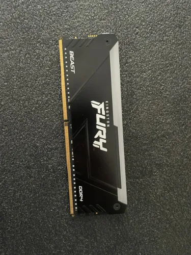 Memória RAM Kingston Fury Beast 16GB DDR4 3200MHz CL16 (KF432C16BB12A/16)