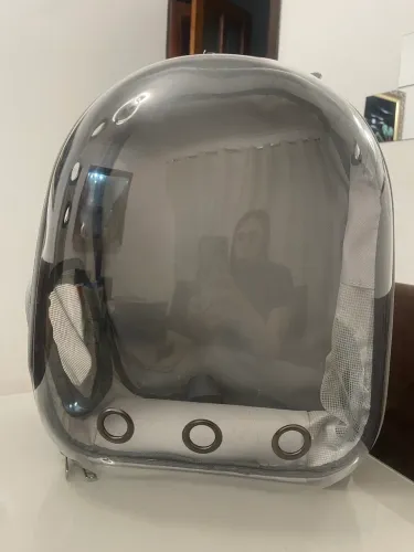 Mochila Cápsula para Pet - Nova, sem uso!