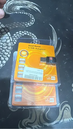 Adaptador Wi-Fi USB dual and