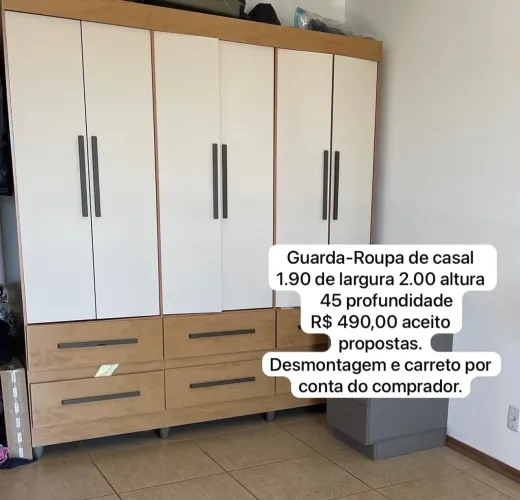 Guarda Roupa de Casal 