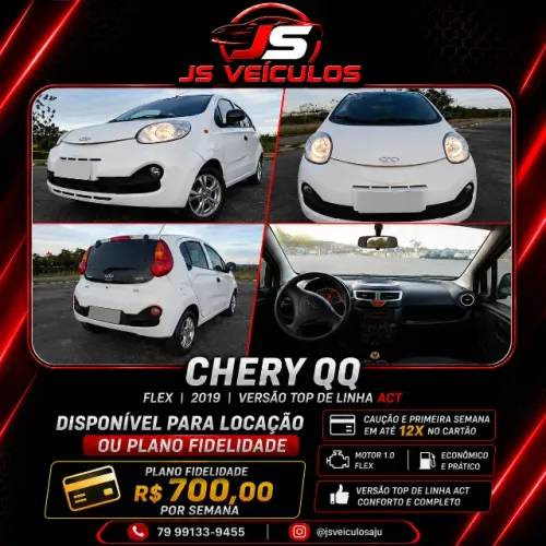 Chery QQ 1.0 ACT FL 12v/1.0 12V Flex 5P 2019