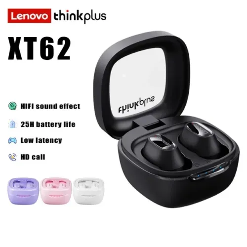 Lenovo XT62 Fone De Ouvido Original - Novo Lacrado - Enviamos - Aceitamos Cartões