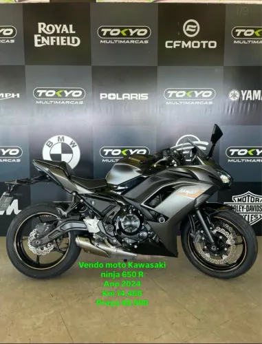 Kawasaki Ninja 650r 2024 R$ 40.000