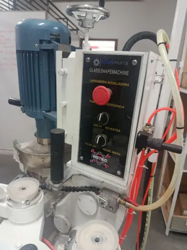 Máquina modeladora espelho vidros