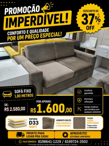 Sofás com preços exclusivos *Peças a pronta entrega*
