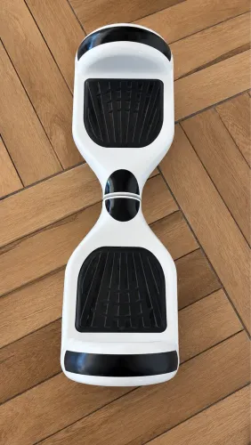 Hoverboard Scooter Elétrico Branco 6.5" + Bolsa Carregador Funcionando