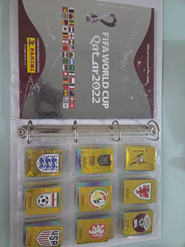Álbum Copa 2022 Capa Prata