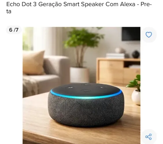 Alexa Echo Dot 3º geração 