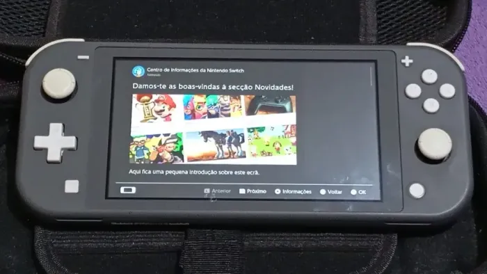 Nintendo Switch + Pokémon Let´s Go Pikachu Zerado Excelente