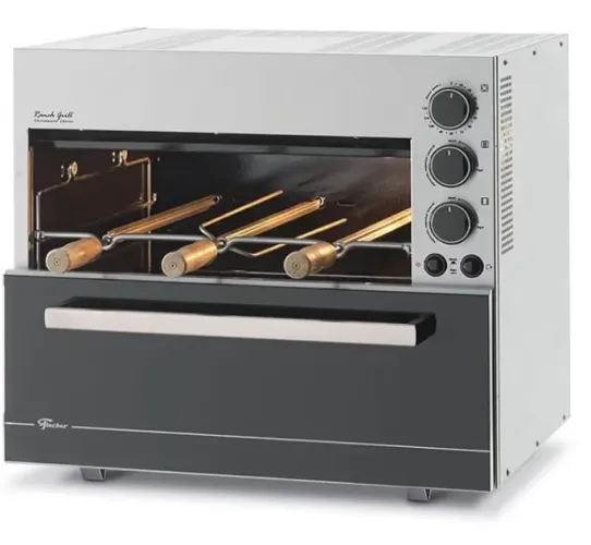FISCHER CHURRASQUEIRA ELÉTRICA RANCH GRILL 3 ESPETOS 220V - 18124-19259