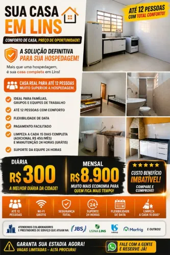 Casa mais barato que pousada e hotel 15 pessoas 