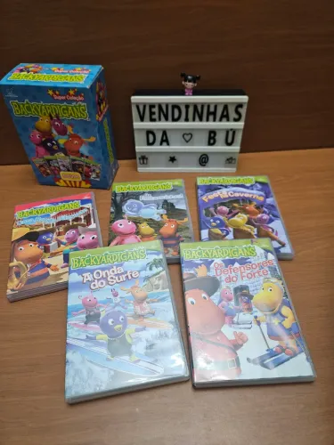 Box DVD Backyardigans coleção 