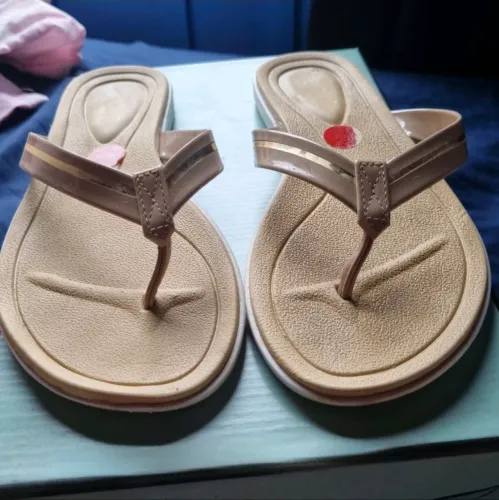 chinelo beira rio feminino bege 37