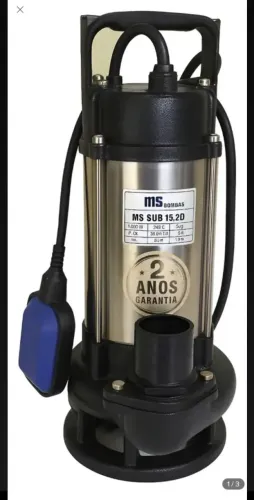 Bomba sapo submersa trituradora