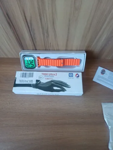 Smartwatch ultra laranja 