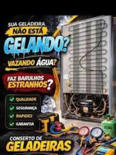 Conserto máquina e geladeira 