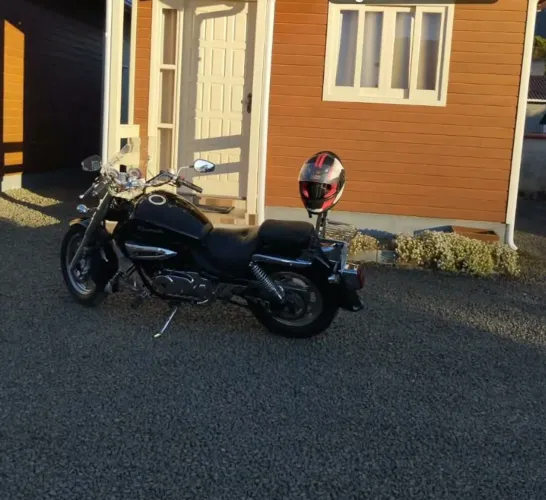 VENDE-SE MIRAGE 250 ANO 2013, KM 46.000. Elétrica toda nova. Acompanha alforje 