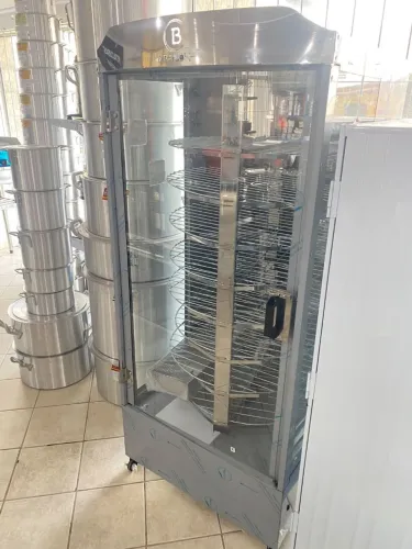 NZ. Máquina de assar carne e frango 160 kg inox BAILON