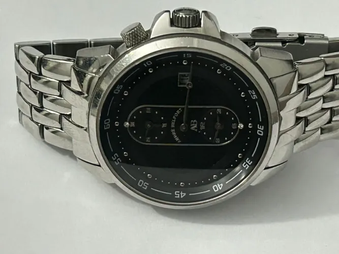 Relógio Automático André Belfort Fuseau Horaire (Original)