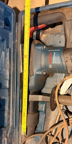 Martelo Rompedor Bosch Professional GBH 5-40 D 1100W 220V + Maleta e Acessórios