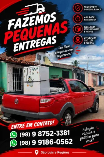 Fazemos pequenos e médios fretes!
