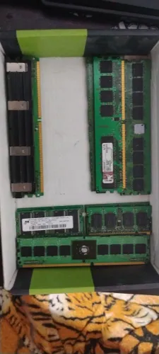 Lote de memorias ram