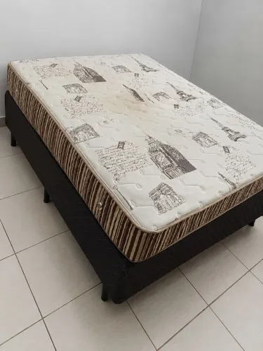 Cama box casal
