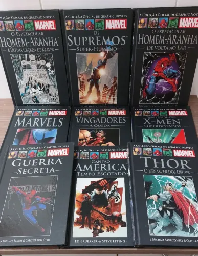 Coleção oficial de graphic novels Marvel