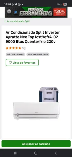 Ar condicionado inverter