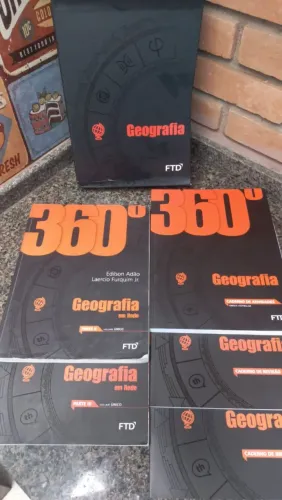 Livro 360 Geografia Box Incompleto FTD