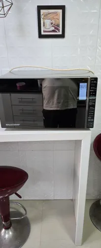 Micro-ondas Brastemp inox 32 litros