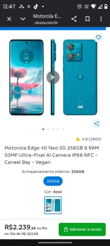 Motorola 40 Edge neo 