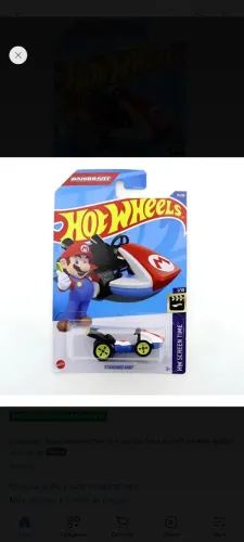 Hotwheels Mario kart