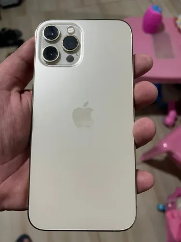 iPhone 12 Pro Max 256GB Gold Impecável