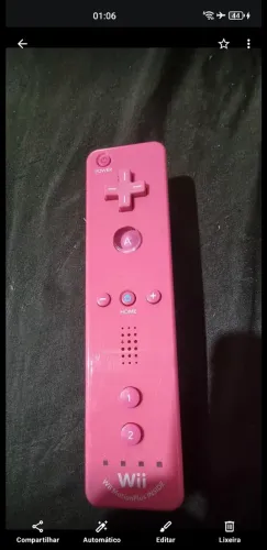 ? Controle Nintendo Wii Rosa Original com MotionPlus - R$ 120, Aceito Propostas!