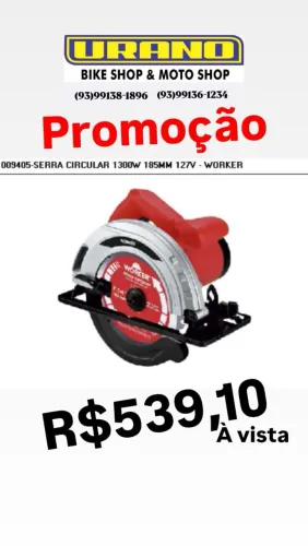 Serra circular 1300w worker
