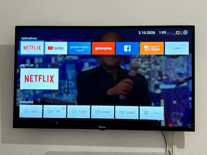 Televisão Philco Smart TV 32 polegadas