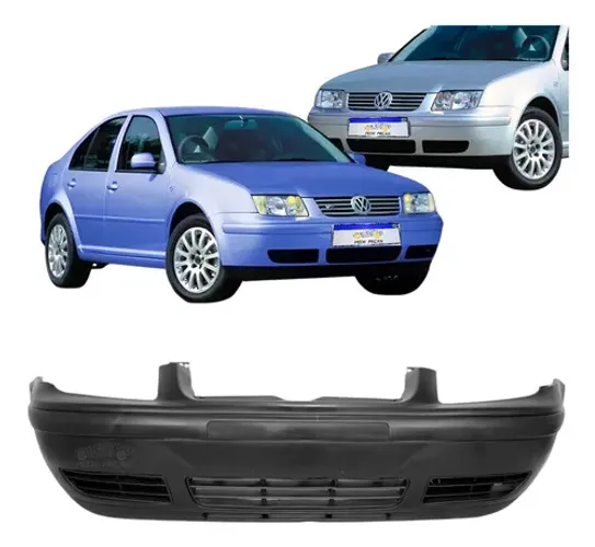 Parachoque Dianteiro Volkswagen Bora 2000 2001 A 2007 Novo Preto