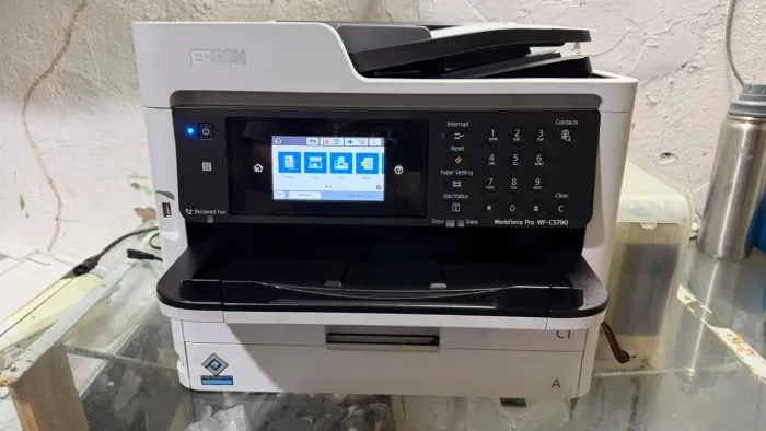 Impressora Epson workforce wf5790 bulk instalado tinta corante revisada com garantia