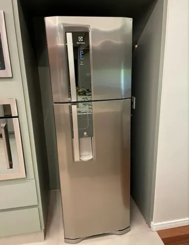 Geladeira Electrolux inox Com dispenser Entrego Grátis