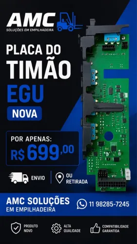 Placa do timão EGU 
