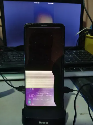 Sansung Galaxy S9+ Snapdragon 845 6GB Ram 64GB Rom Touch-screen não Funciona.