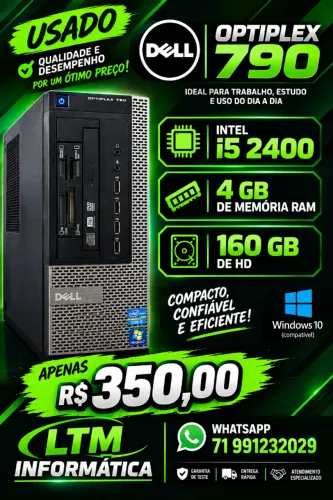 Cpu DELL I5