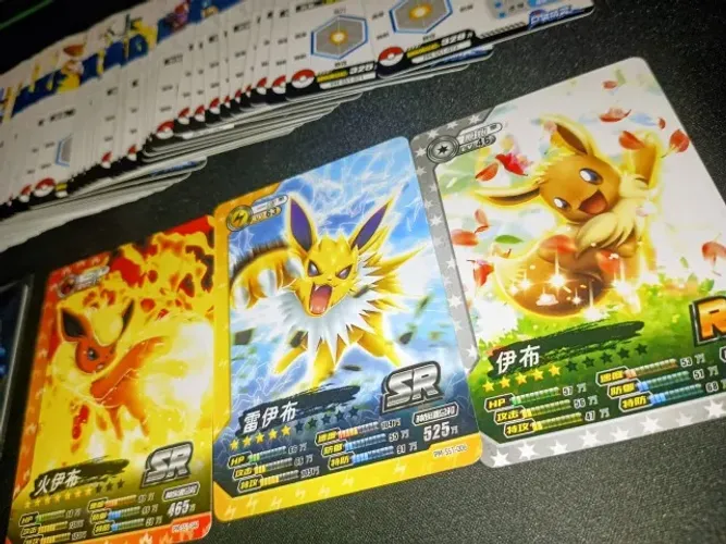 78 Cartas Pokémon Booster Box de Bancas de Jornal Chinesas