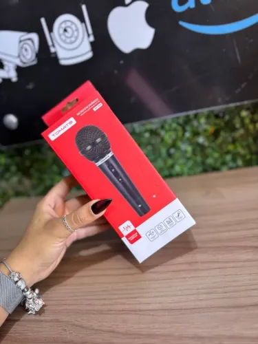 Microfone Profissional Dinâmico com Fio MT-1018