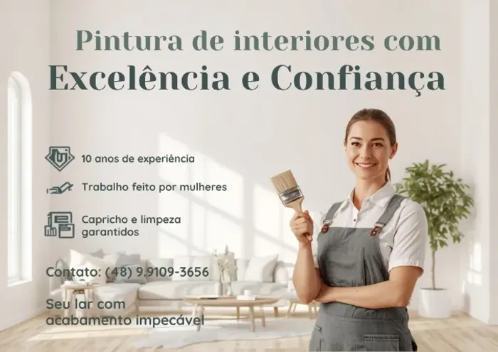 Serviço de Pintura de interiores