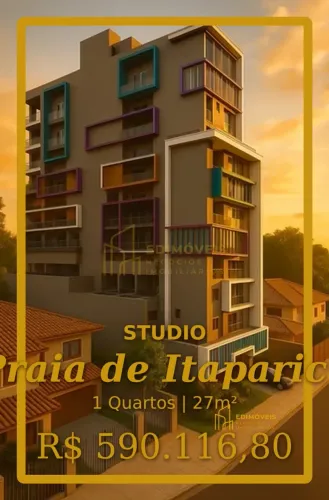 Invista no futuro: Studio em Praia de Itaparica, excelente custo-benefício