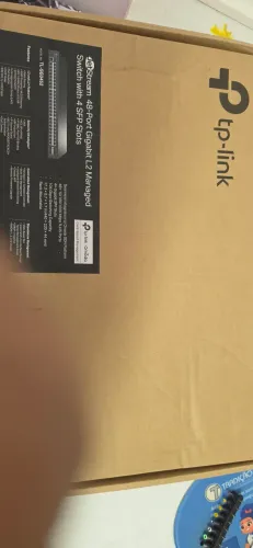 SWITCH GERENCIÁVEL TP-LINK TL-SG3452 OMADA 48-PORT